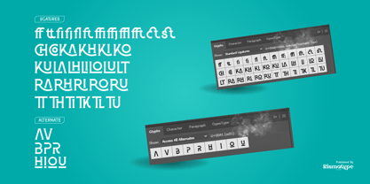 Qurio Font Poster 10