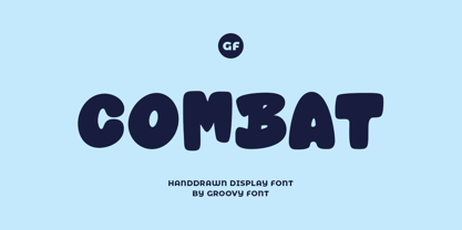 GF Combat Font Poster 1