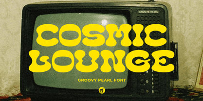 Groovy Pearl Font Poster 6