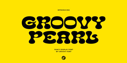 Groovy Pearl Font Poster 1