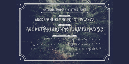 Galguna Font Poster 6