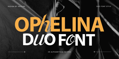 Ophelina Font Poster 1