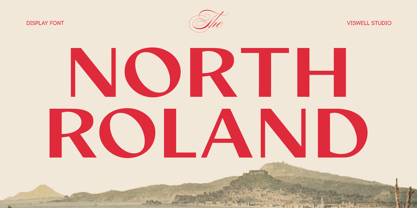 North Roland Font Poster 1