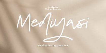 Mediyasi Signature Fuente Póster 1