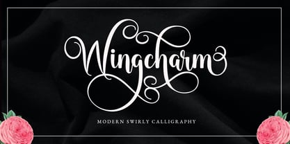 Wingcharm Font Poster 1