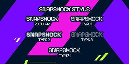 Snapshock Font Poster 10