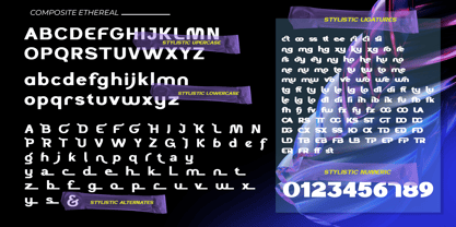 Ethereal Sans Font Poster 7