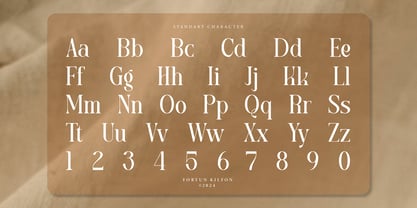 Fortun Kilfon Font Poster 13