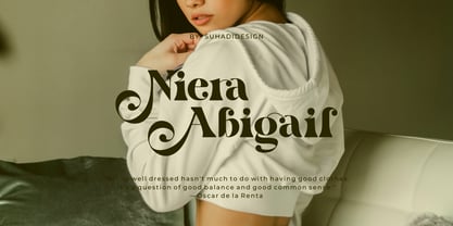 Lolita Meria Font Poster 3