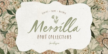 Mersilla Font Poster 1