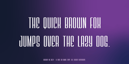 Adrave Font Poster 4