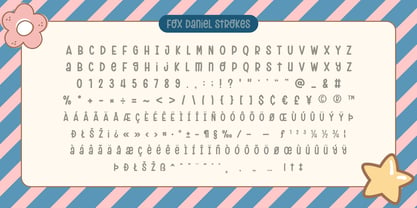 Fox Daniel Font Poster 12