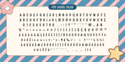 Fox Daniel Font Poster 8