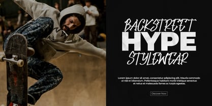 Tagline Flow Font Poster 2