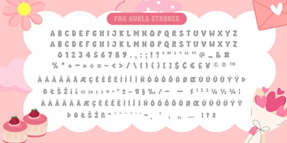 Fox Gurls Font Poster 8