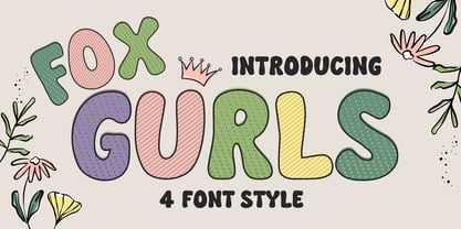 Fox Gurls Font Poster 1