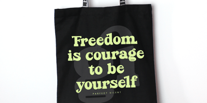 Parfect Silent Font Poster 13