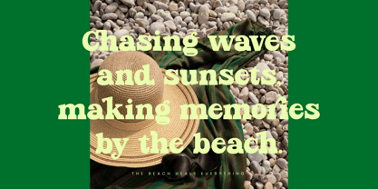 Parfect Silent Font Poster 2