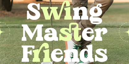 Parfect Silent Font Poster 9