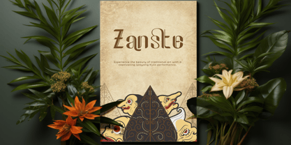 Righen Font Poster 12