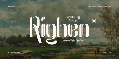 Righen Font Poster 1