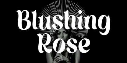 Peacock Showier Font Poster 2