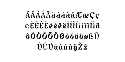 Peacock Showier Font Poster 10