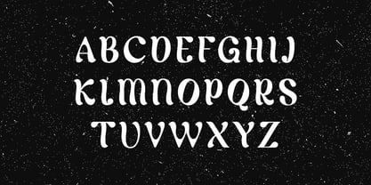 Peacock Showier Font Poster 6