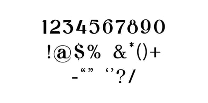 Peacock Showier Font Poster 9