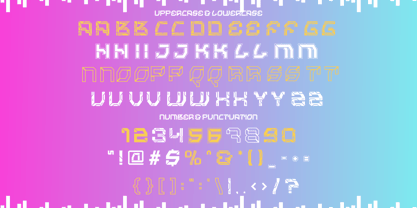 Spectra Volt Font Poster 11