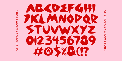 GF Strouk Font Poster 8