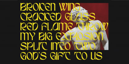 Klogan Display Font Poster 7