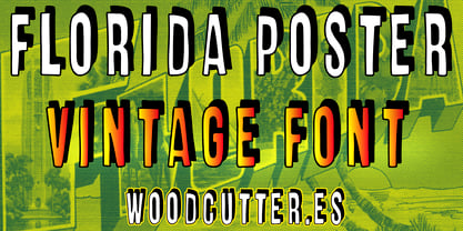 Florida Poster Font Poster 1