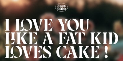 Elagra Font Poster 9