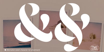 Elagra Font Poster 7