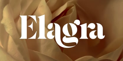 Elagra Font Poster 1