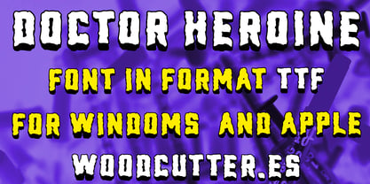 Doctor Heroine Font Poster 5