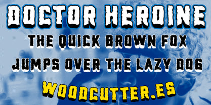 Doctor Heroine Font Poster 2