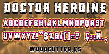 Doctor Heroine Font Poster 4