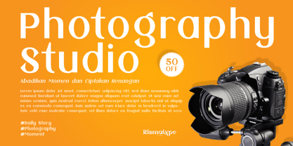 Helyanthus Font Poster 2