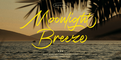 Moonlight Breeze Fuente Póster 1