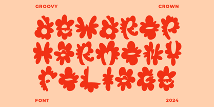 Gf Crown Font Poster 4