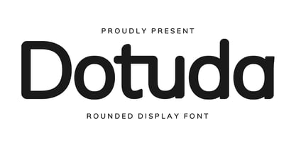 MC Dotuda Font Poster 1