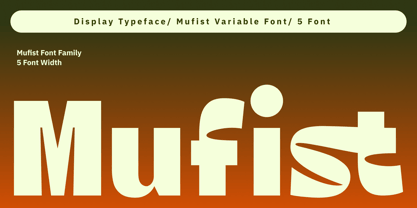 Mufist Font Poster 1