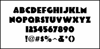 Stormy Weather JNL Font Poster 3