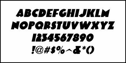 Stormy Weather JNL Font Poster 5