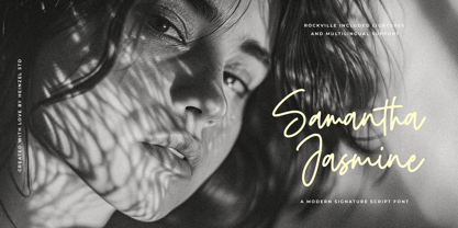 Rockville Font Poster 2