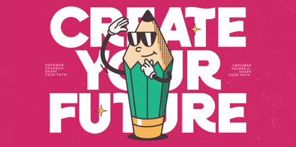 Drinks Fruit Font Poster 12