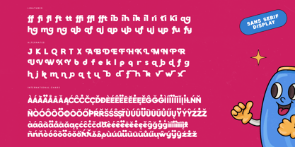 Drinks Fruit Font Poster 15