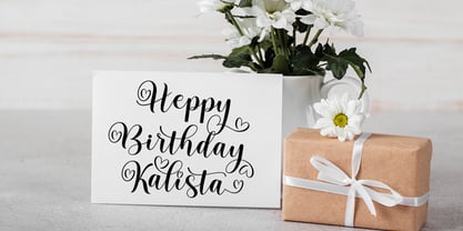 Kaila Kevin Font Poster 2